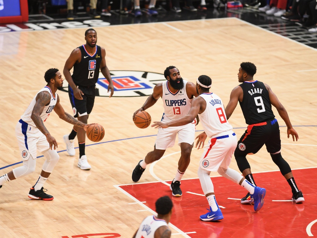 不仅如此，哈登的加入还优化了快船整体进攻